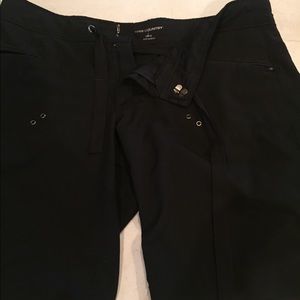 Ladies shorts with tie belt